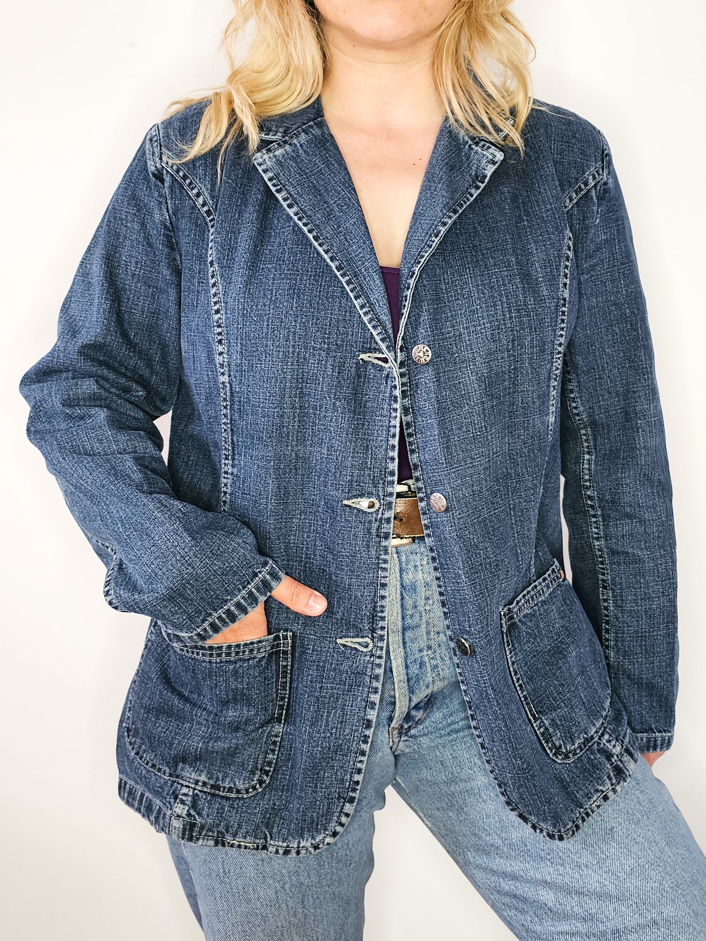 Denim jakna Black Bull