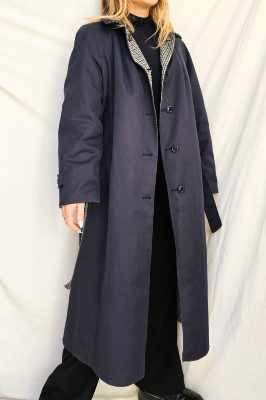 Reversible coat Navy