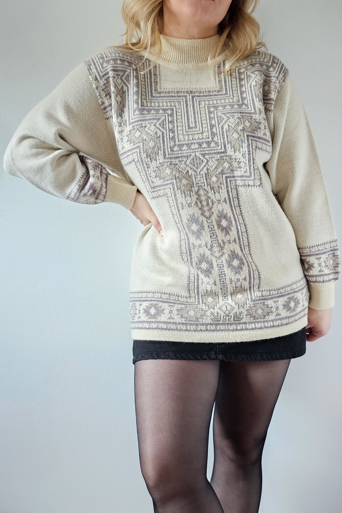 Sweater Aco Knitting