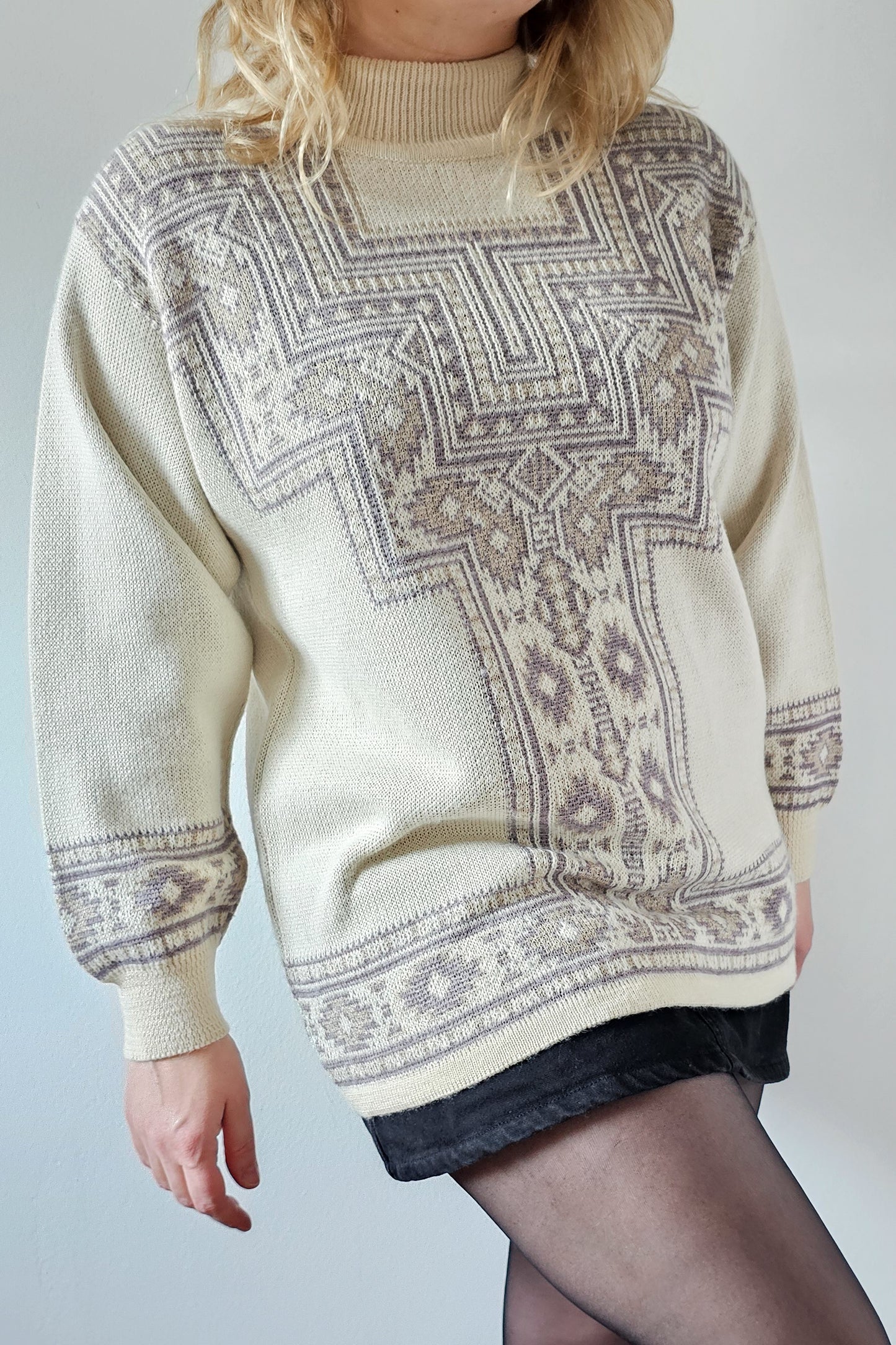 Sweater Aco Knitting