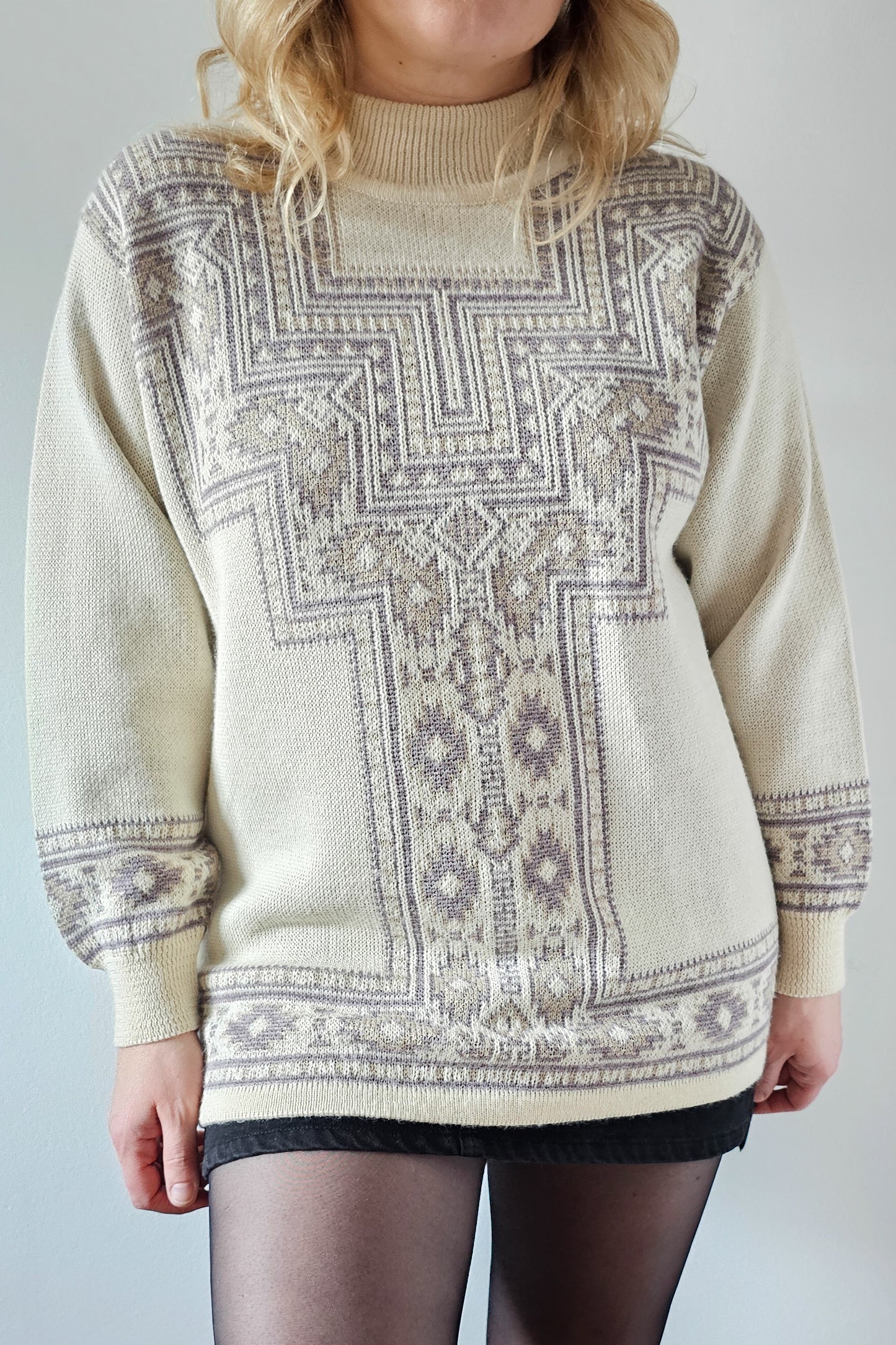 Sweater Aco Knitting