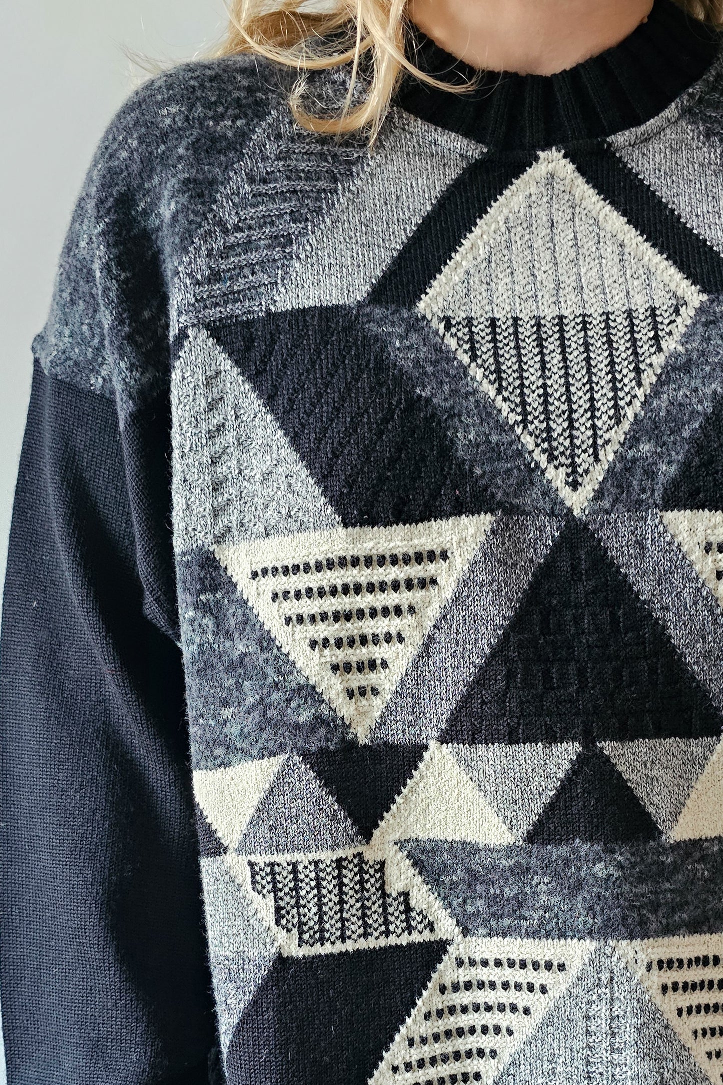 Compass Card sweater