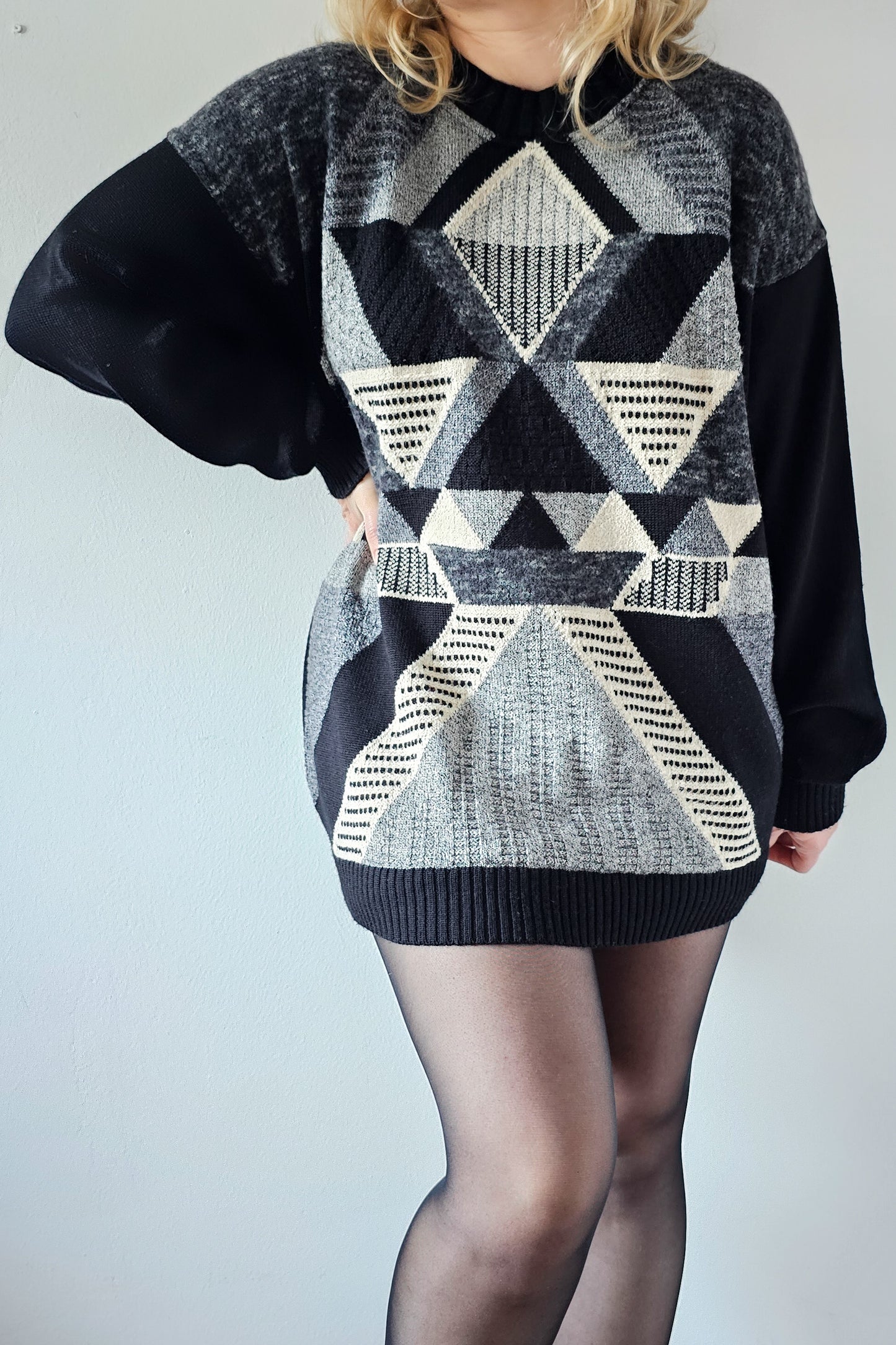 Compass Card sweater