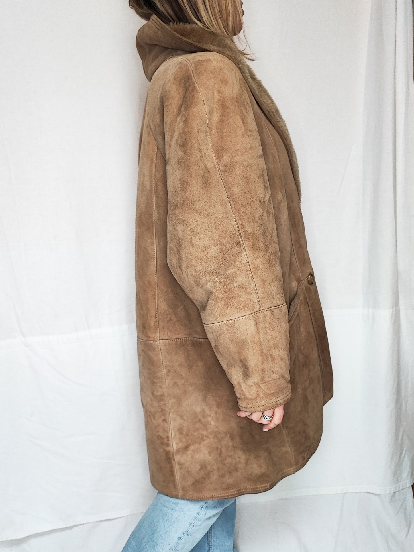 Shearling coat 1